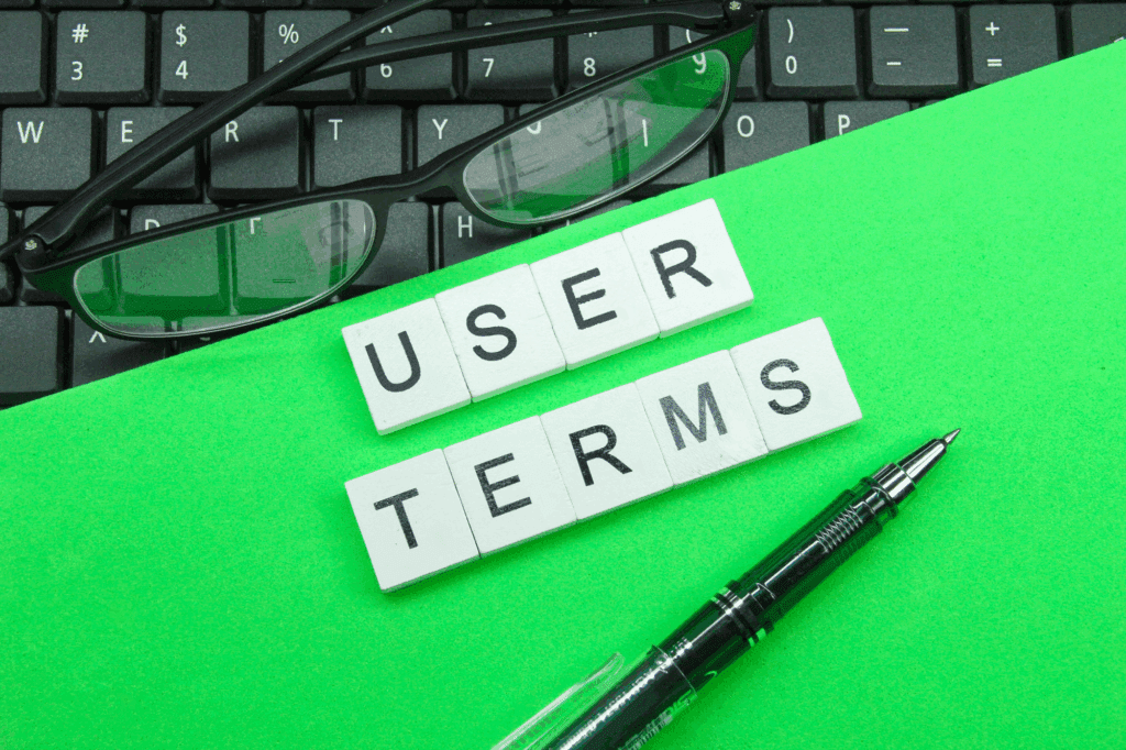 user terms